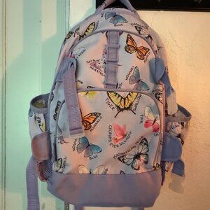 Pottery Barn Kids Butterfly Backpack with Lunch Bag